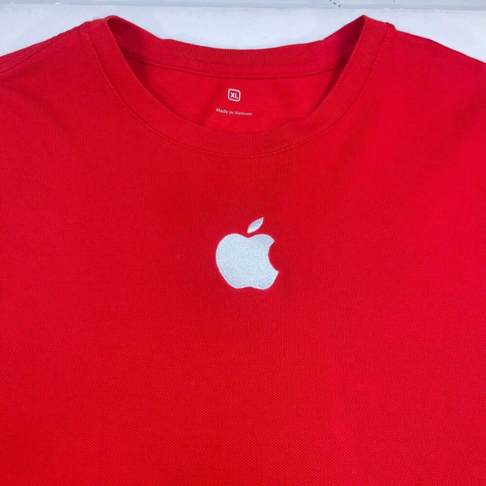 APPLE STORE authentic staff uniform TEE T SHIRT Sz Mens XL